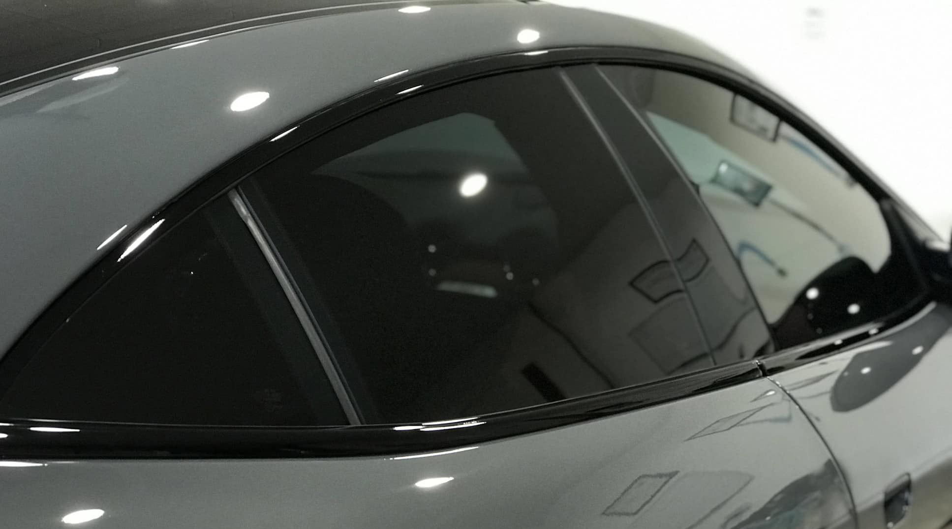 MEDIUM LIMO BLACK & LIGHT CAR AUTO TINT WINDOW TINTING FILM 